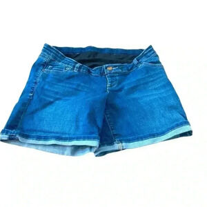 Thyme Maternity Jean  Shorts Size Medium